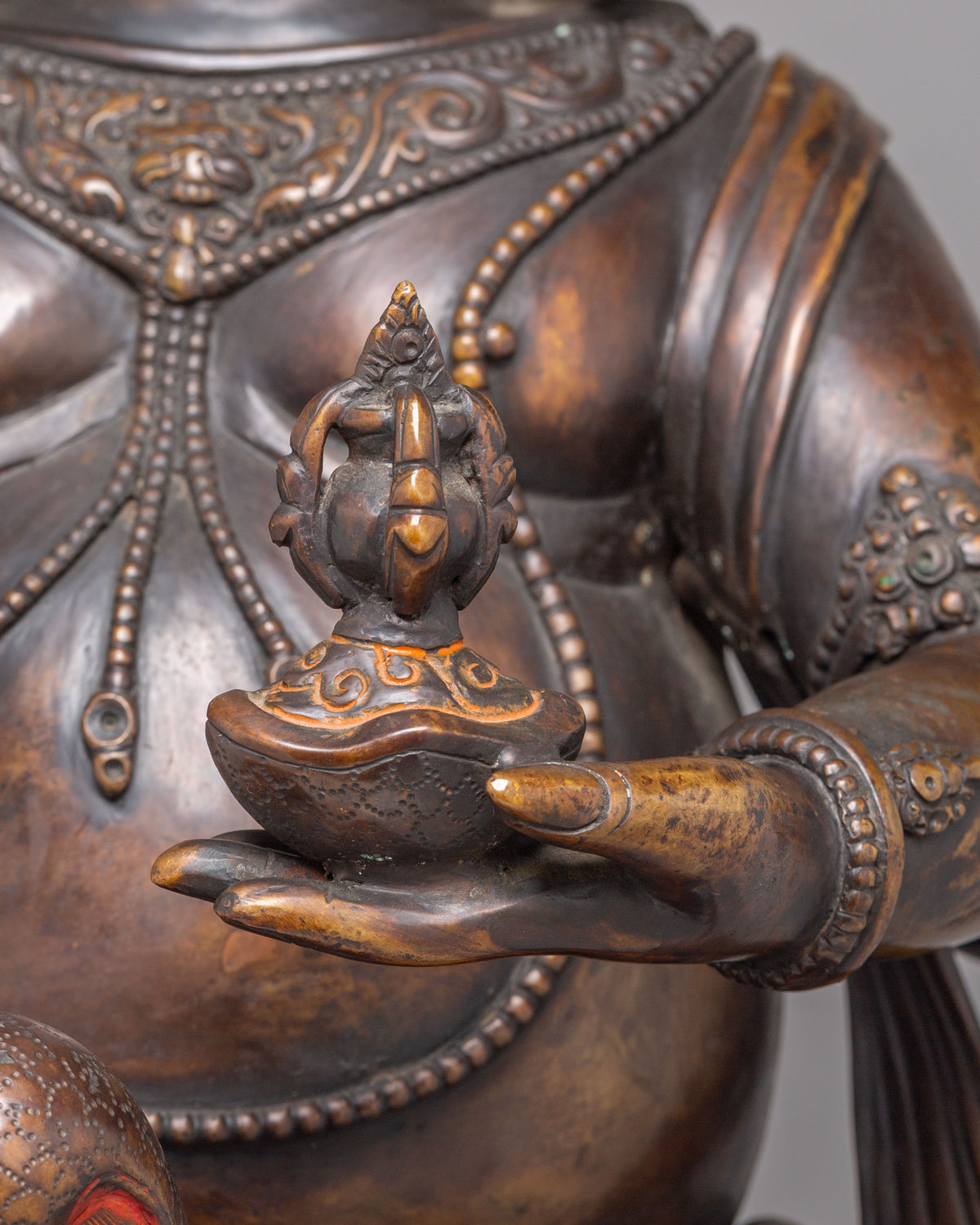 Exclusive  Mahakala Ritual Tool | Handcrafted Spiritual  Phurba