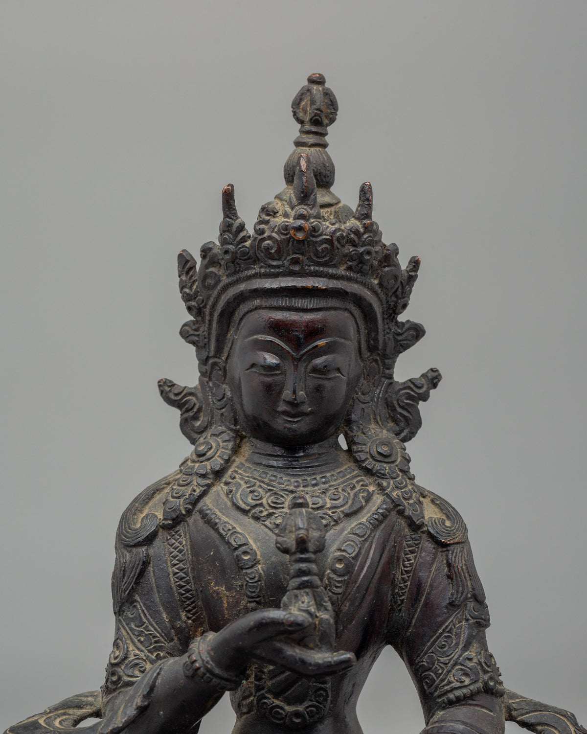Tibetan Vajrasattva Buddhist Statue | Purification Deity