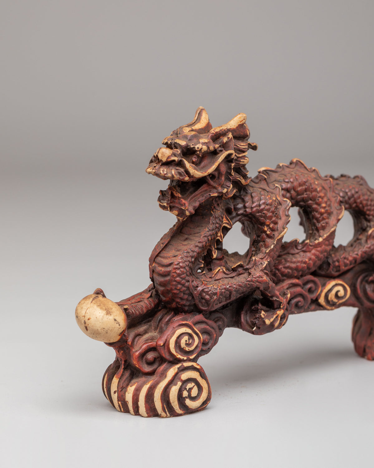 Himalayan Decorative Dragon Artwork | Yak Bone Powder Sculpture