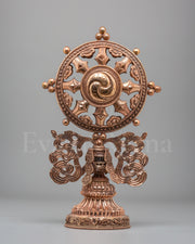 Buddhist Shrine Dharma Wheel