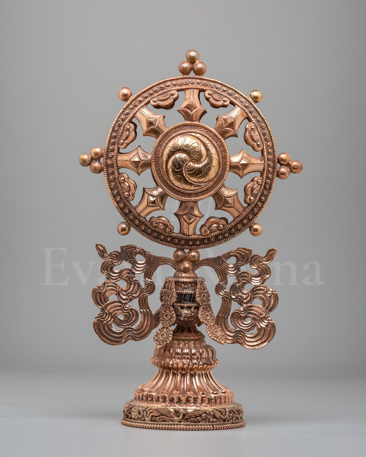 Buddhist Shrine Dharma Wheel
