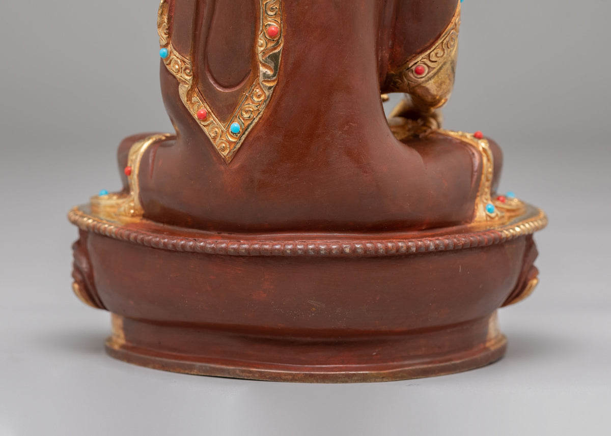 Historical Altar Gautama Buddha Statue | Handcrafted Buddhist Artwork