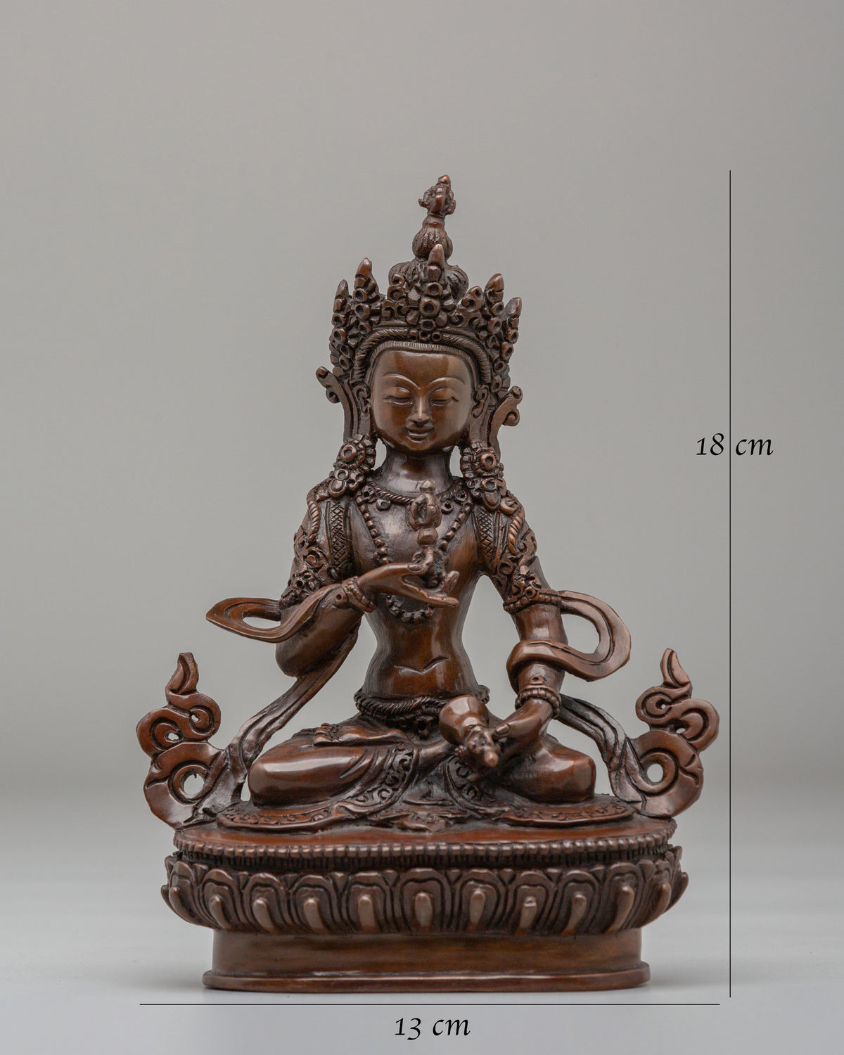 Tibetan Vajrasattva Dorje Sempa Statue | Spiritual Home Decor