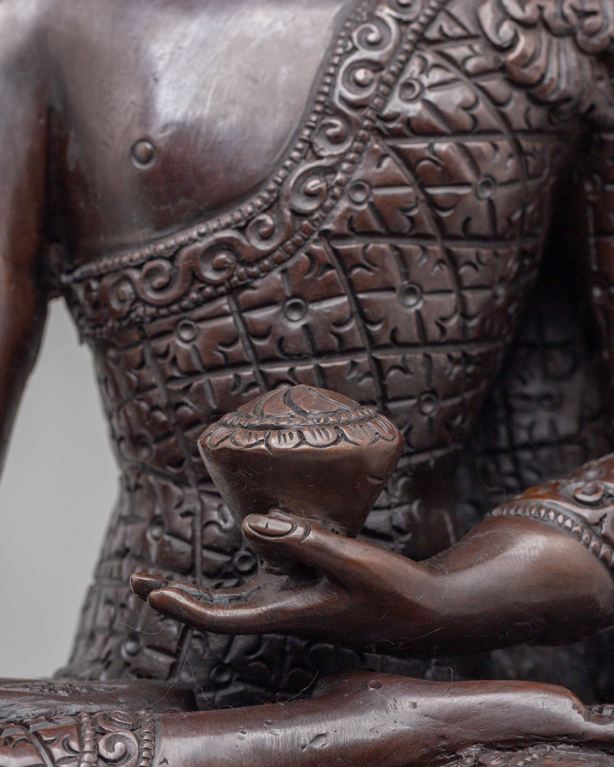 Sacred Himalayan Shakyamuni Buddha Statue | Symbol of Enlightenment
