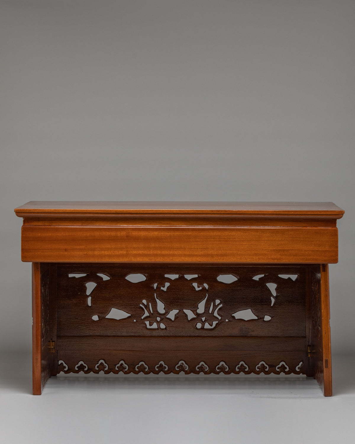 Traditional Tibetan Furniture Piece | Handcrafted Wooden Decorative Table