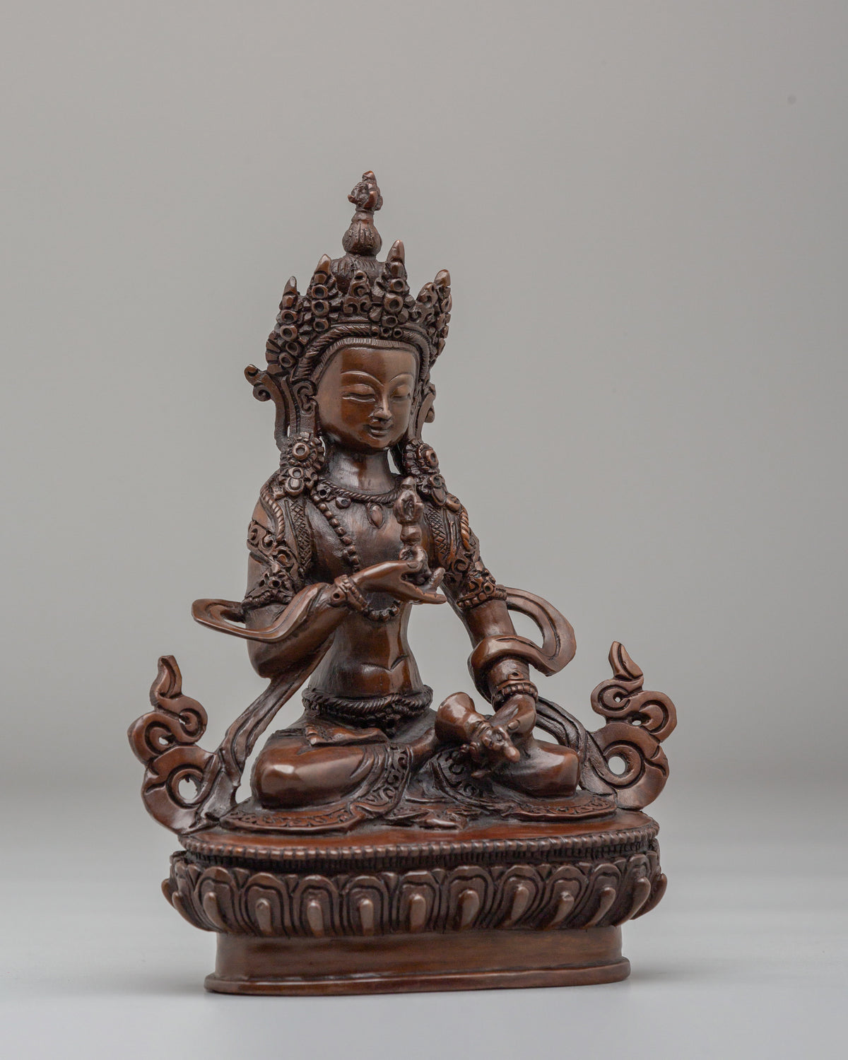 Tibetan Vajrasattva Dorje Sempa Statue | Spiritual Home Decor