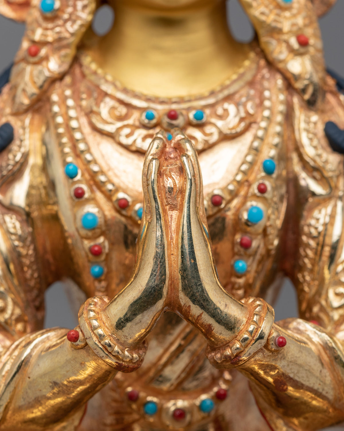 Traditional Chenrezig Compassion Sculpture | Bodhisattva of Compassion Statue