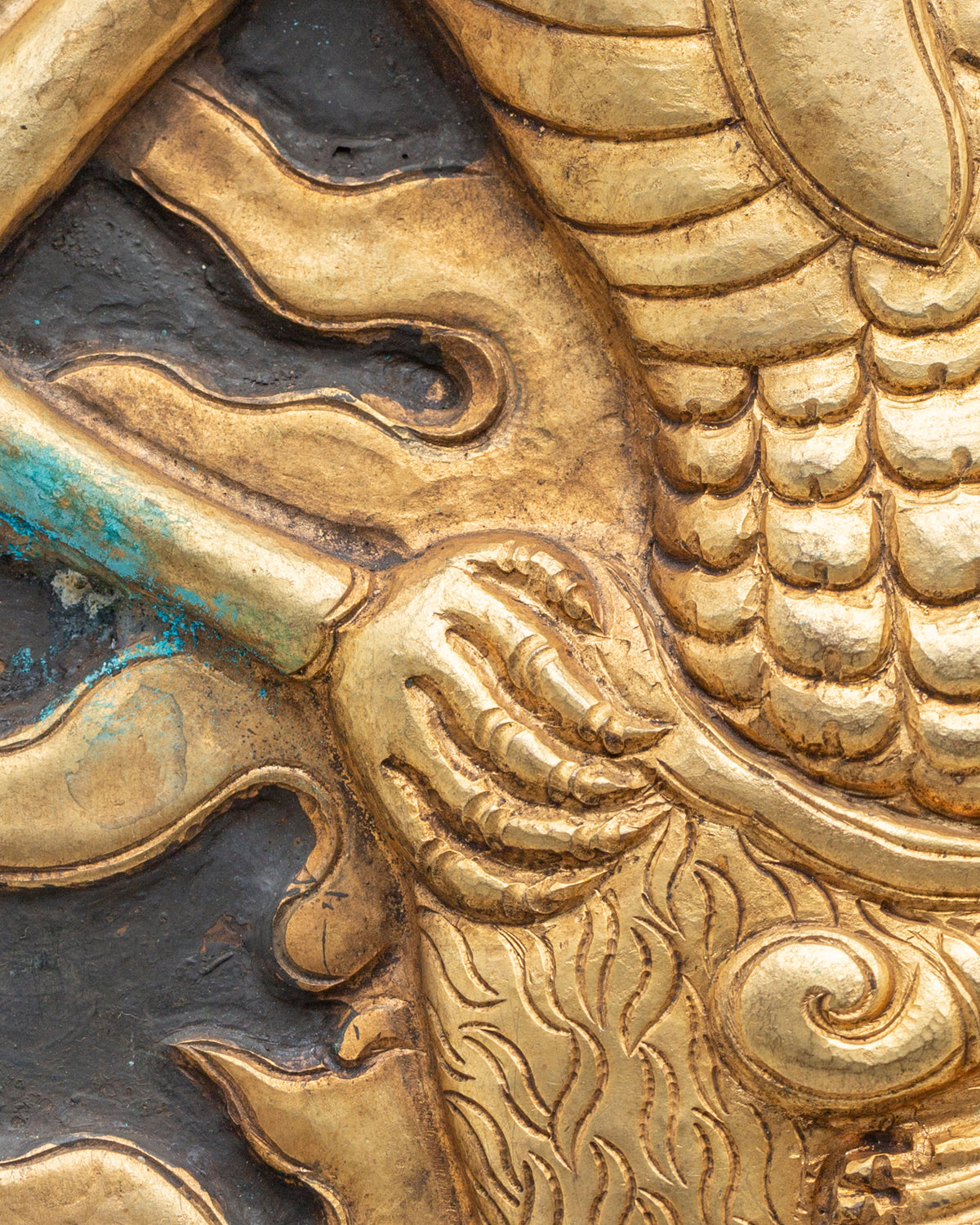 Chitti Pati Wall Hanging for Buddhist Altar | Tibetan Artwork for Meditation
