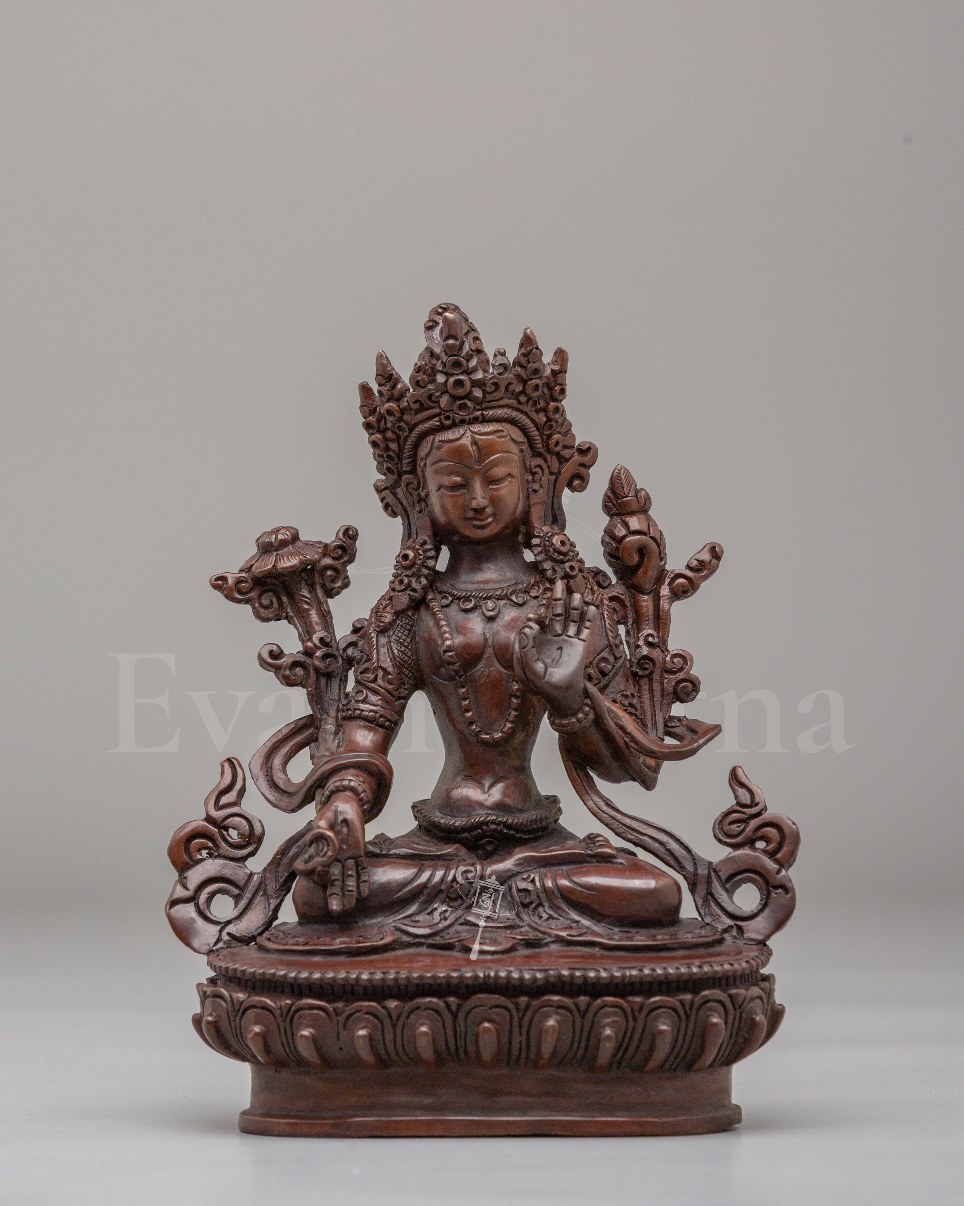 White Tara Meditation Statue 