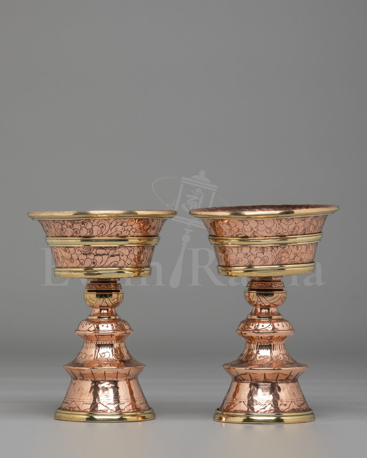 Tibetan Himalayan Butter Lamp Set 