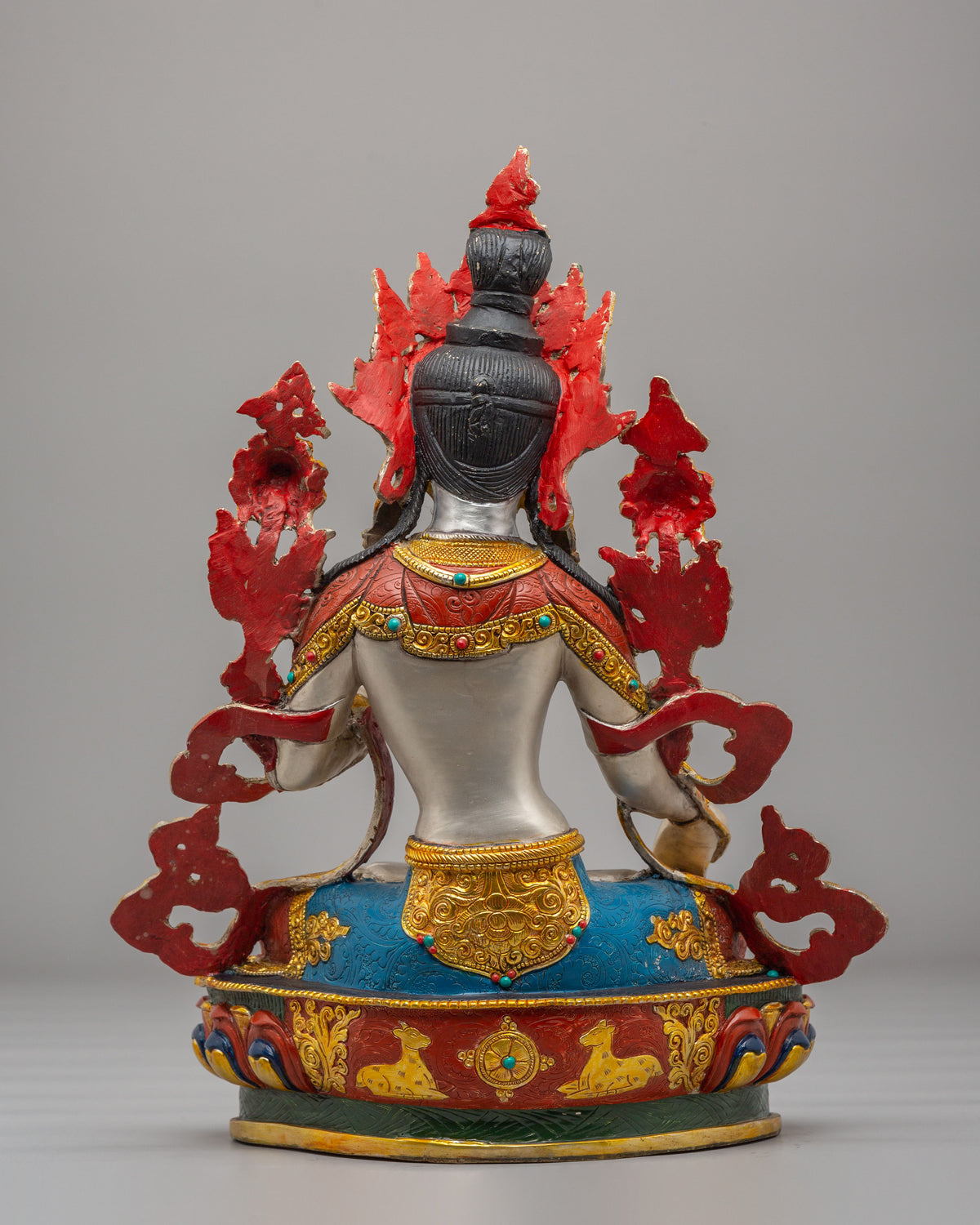 White Tara Buddhist Compassion Statue | Sacred Buddhist Artwork