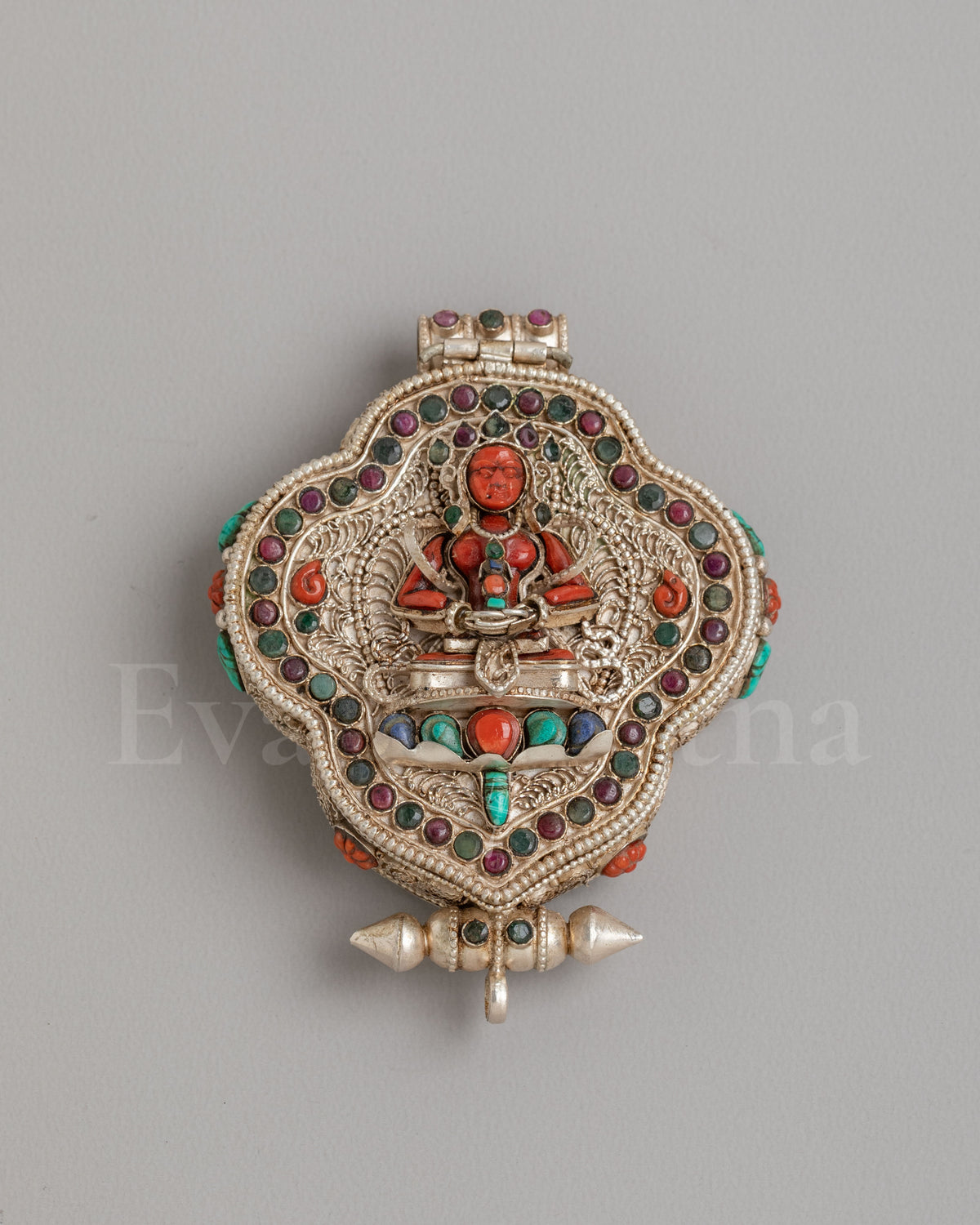 Tibetan Buddhist Amitayus Ghau Locket
