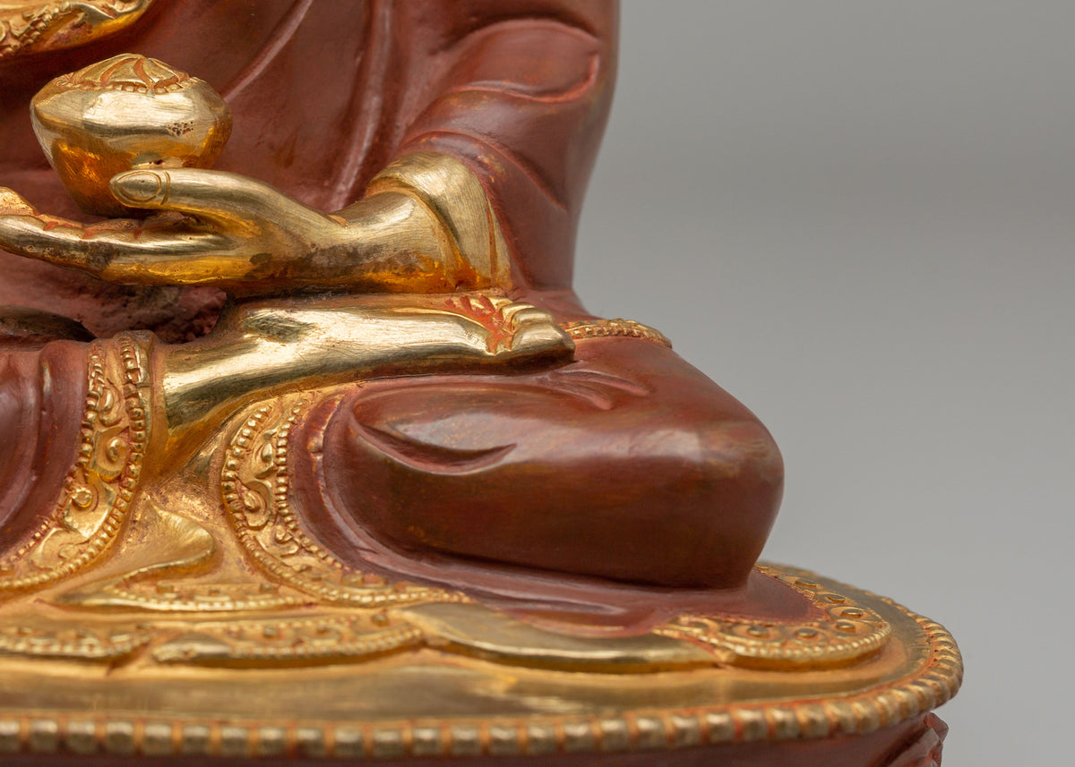 Shakyamuni Buddha Altar Sculpture | Perfect for Spiritual Home Decor
