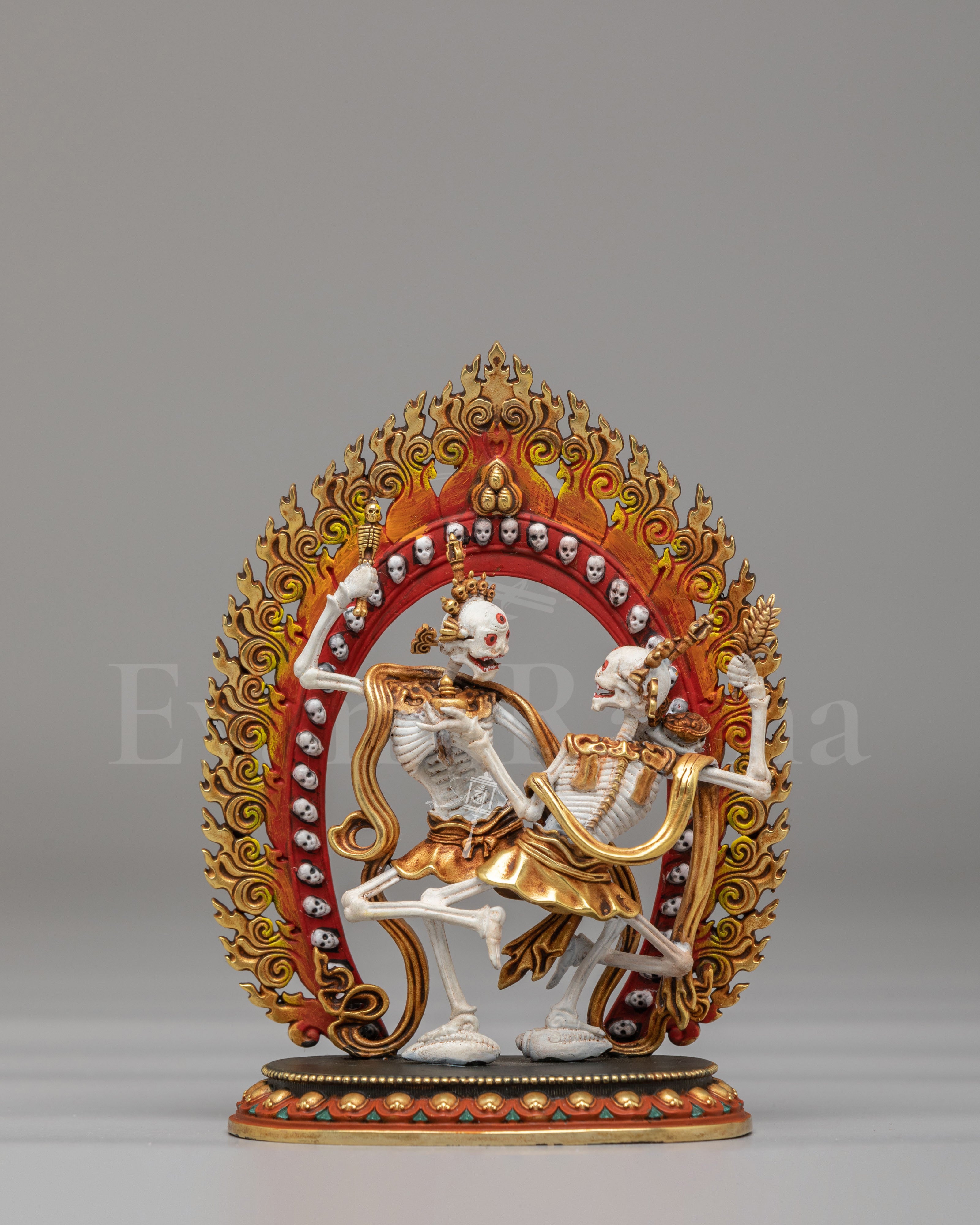 Vajrayana Chittipati Protector Statue