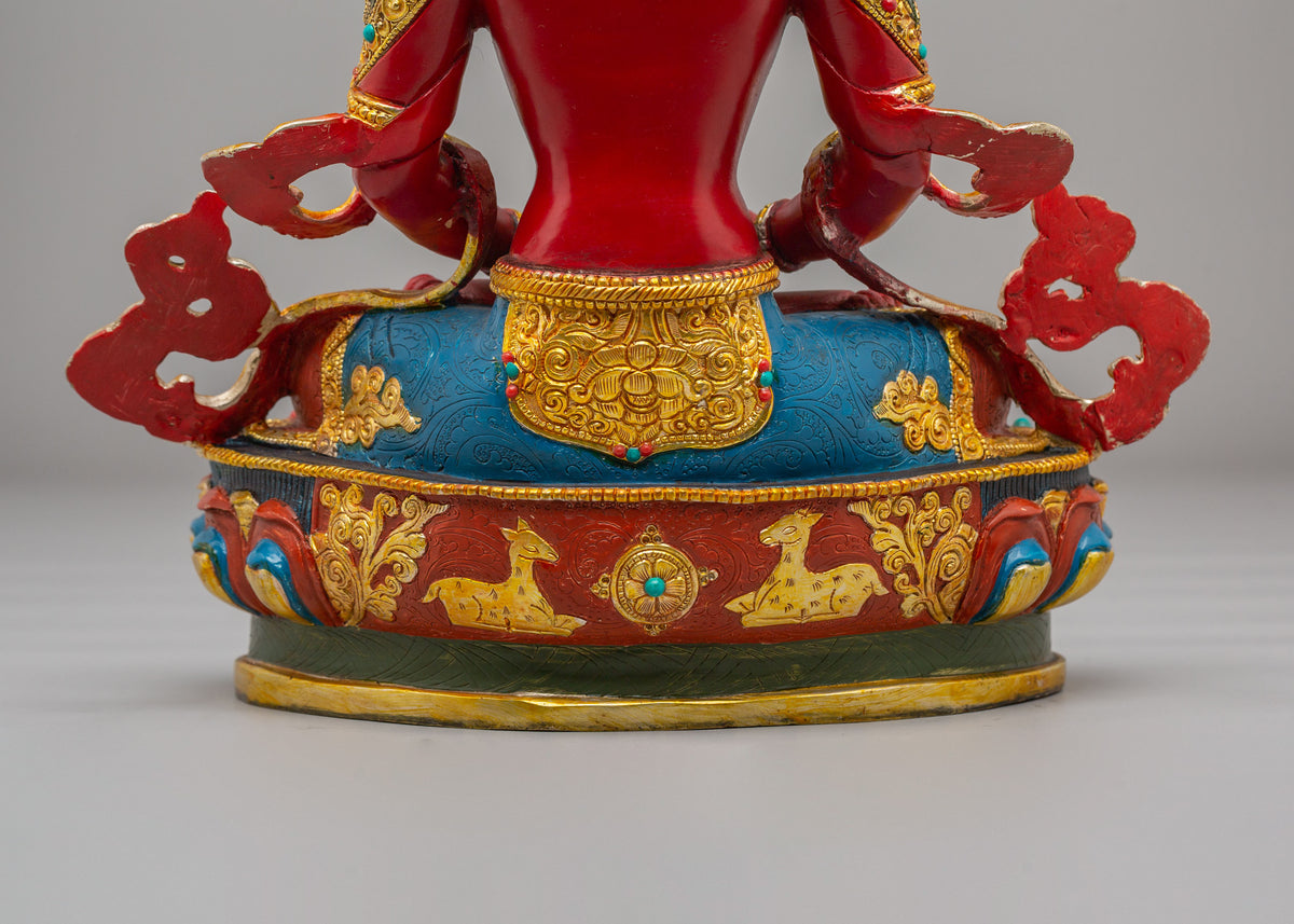 Amitayus Buddhist Longevity Statue | Symbol of Long Life and Spiritual Blessings
