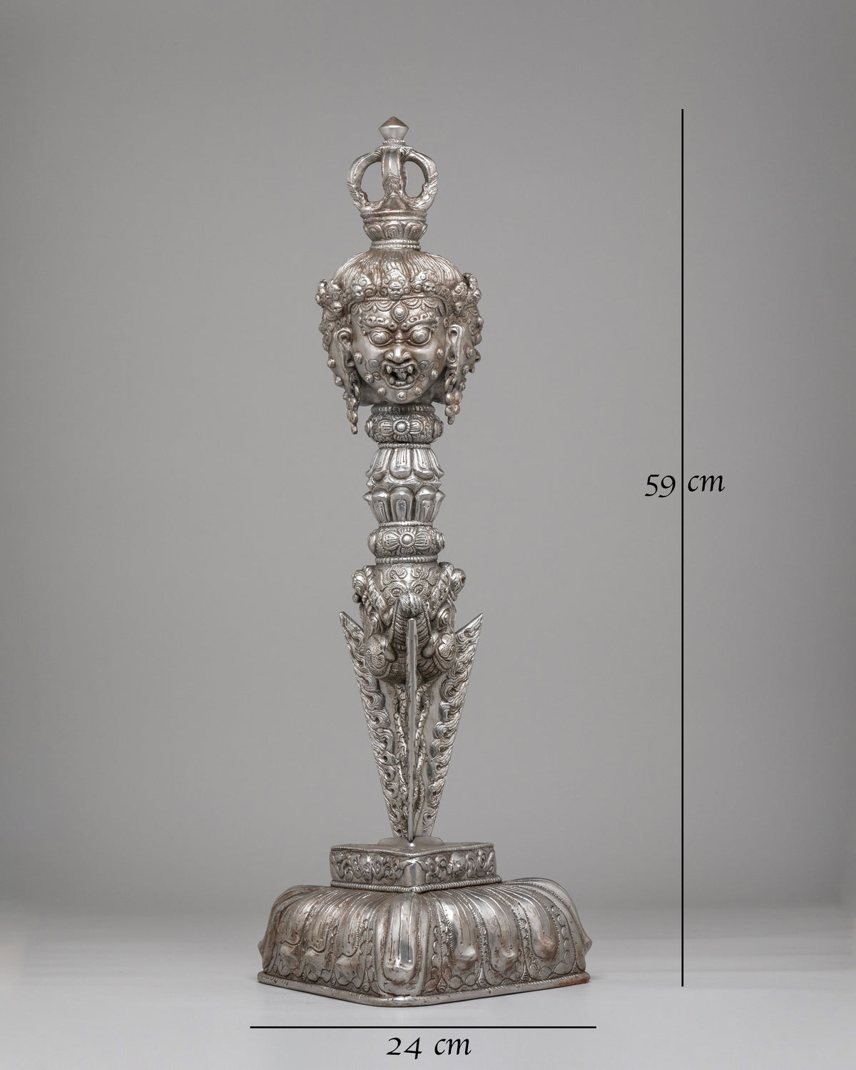 Handmade Ceremonial Phurba | Sacred Buddhist Ritual Dagger