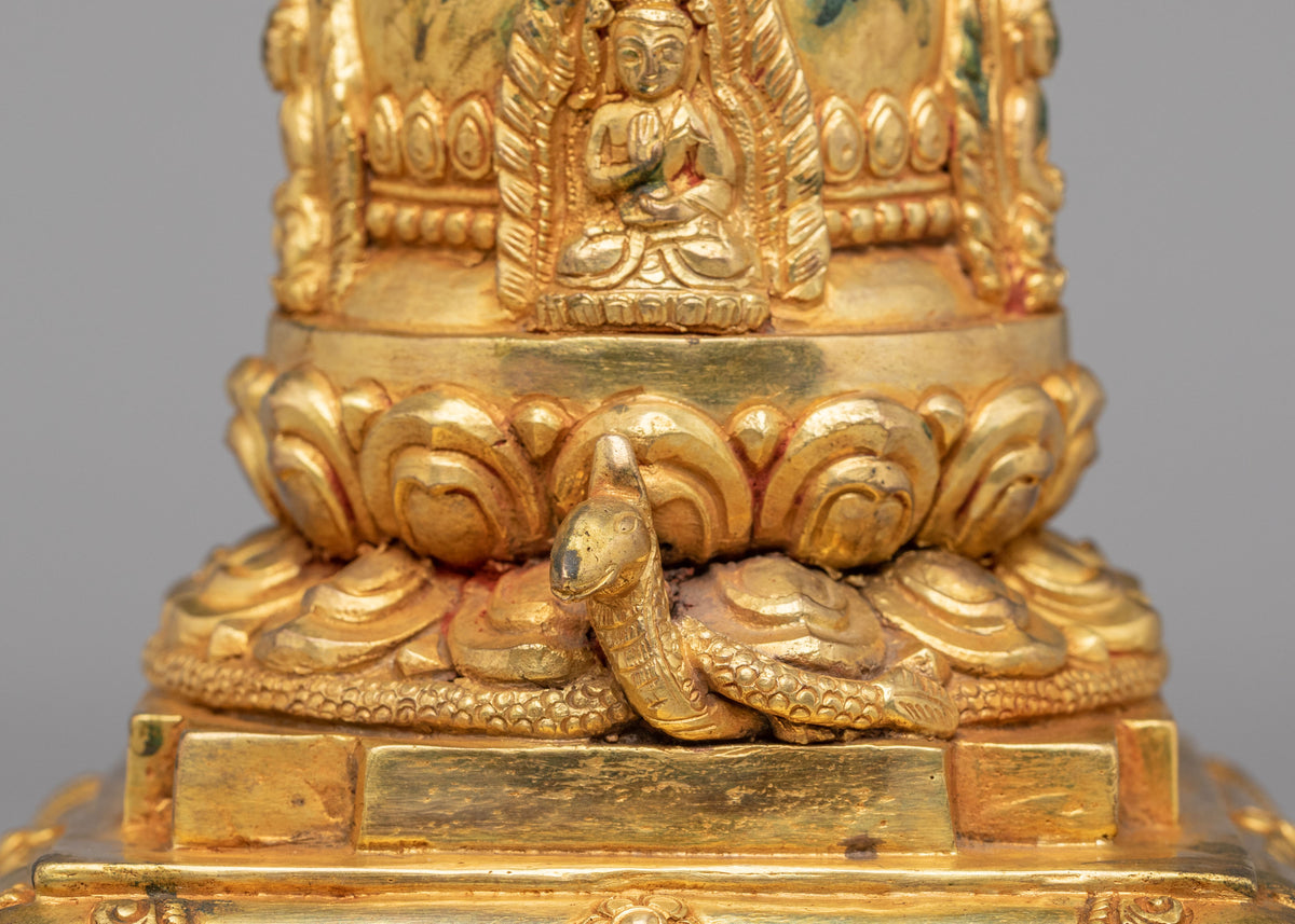 Traditional Himalayan Chorten | Spiritual Shrine for Meditation
