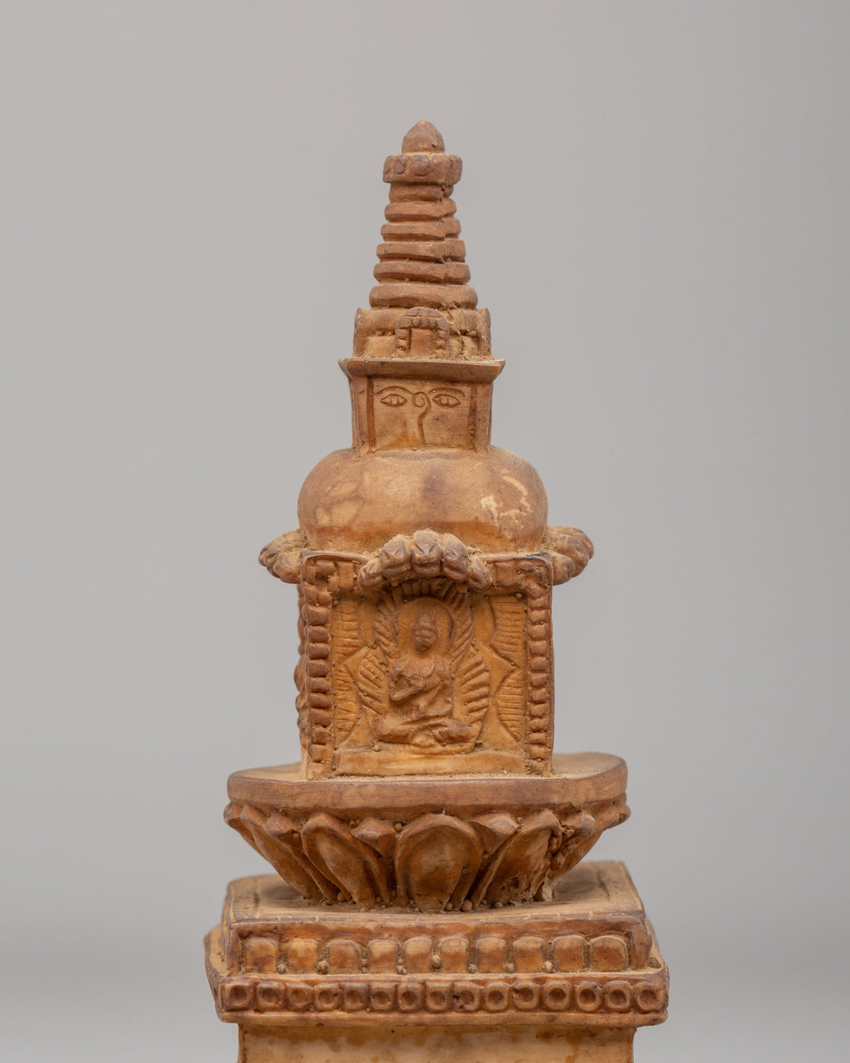 Sacred Buddhist Meditation Stupa | Symbol of Enlightenment