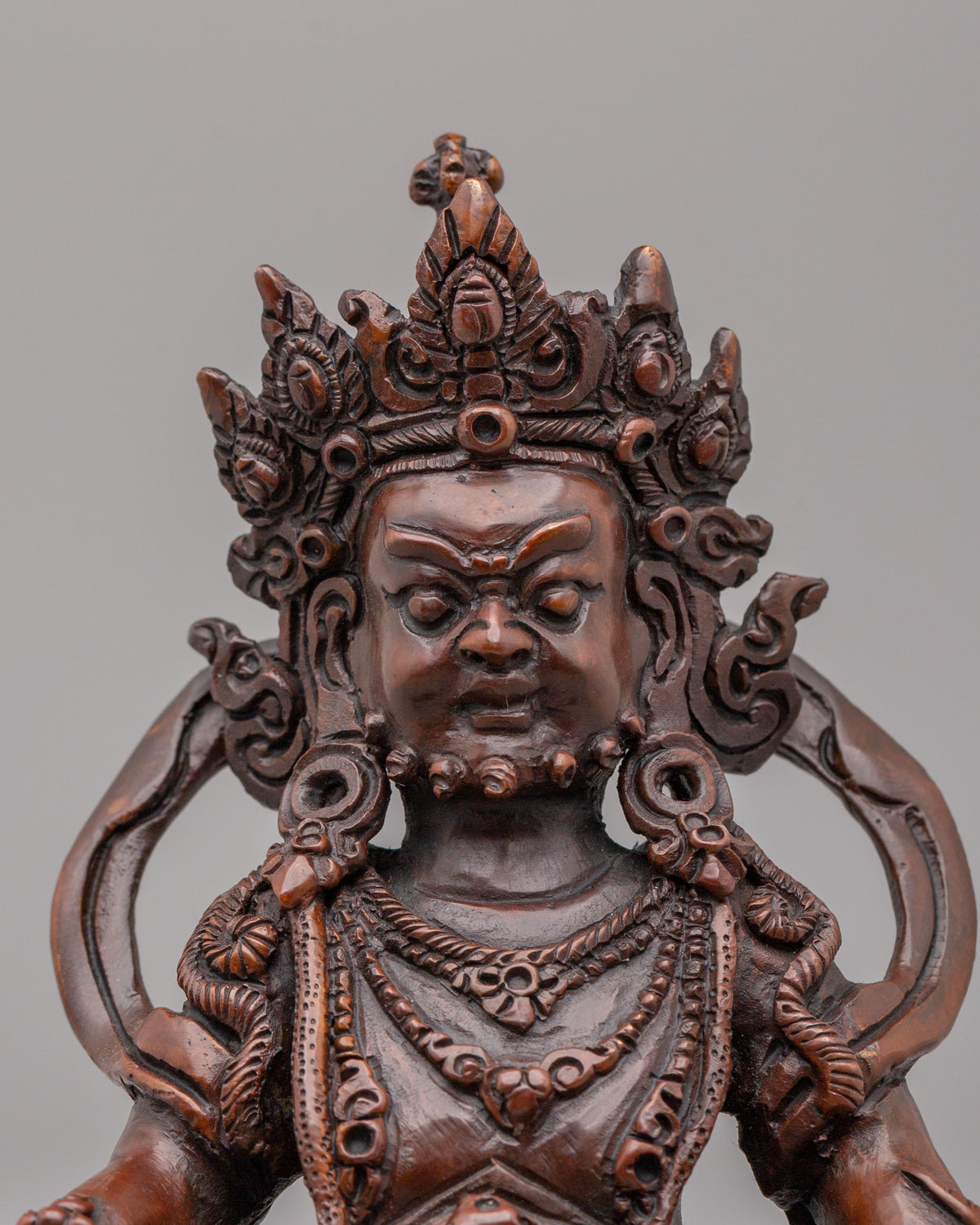 Tibetan Wealth Deity Dzambhala Sculpture | Symbol of Prosperity