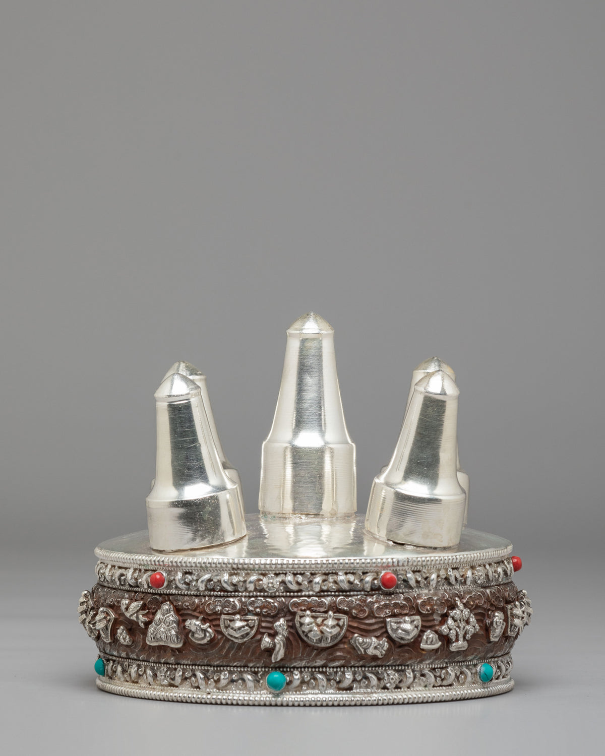 Buddhist Altar Kusum Mandala Offering | Sacred Offering Vase for Meditation