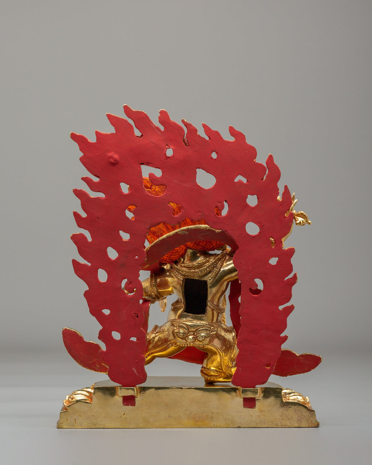 Buddhist Vajrapani Sculpture | Spiritual Protector Art