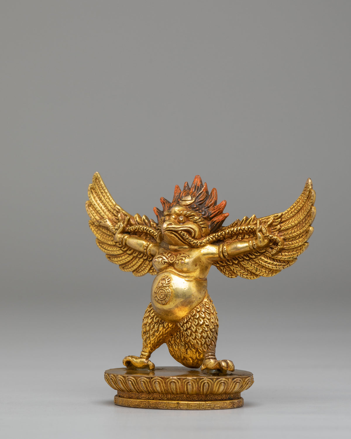 Buddhist Shrine Garuda Statue | Decorative Spiritual Protector