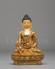 Meditation Medicine Buddha Statue 