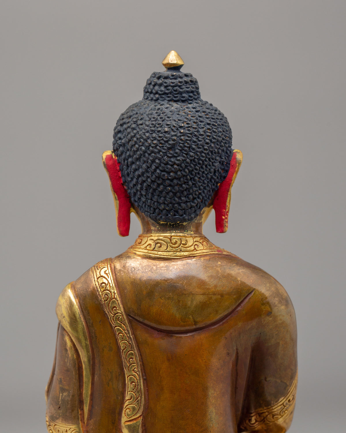 Handmade Amitabha Buddha Sculpture | Tibetan Art for Meditation