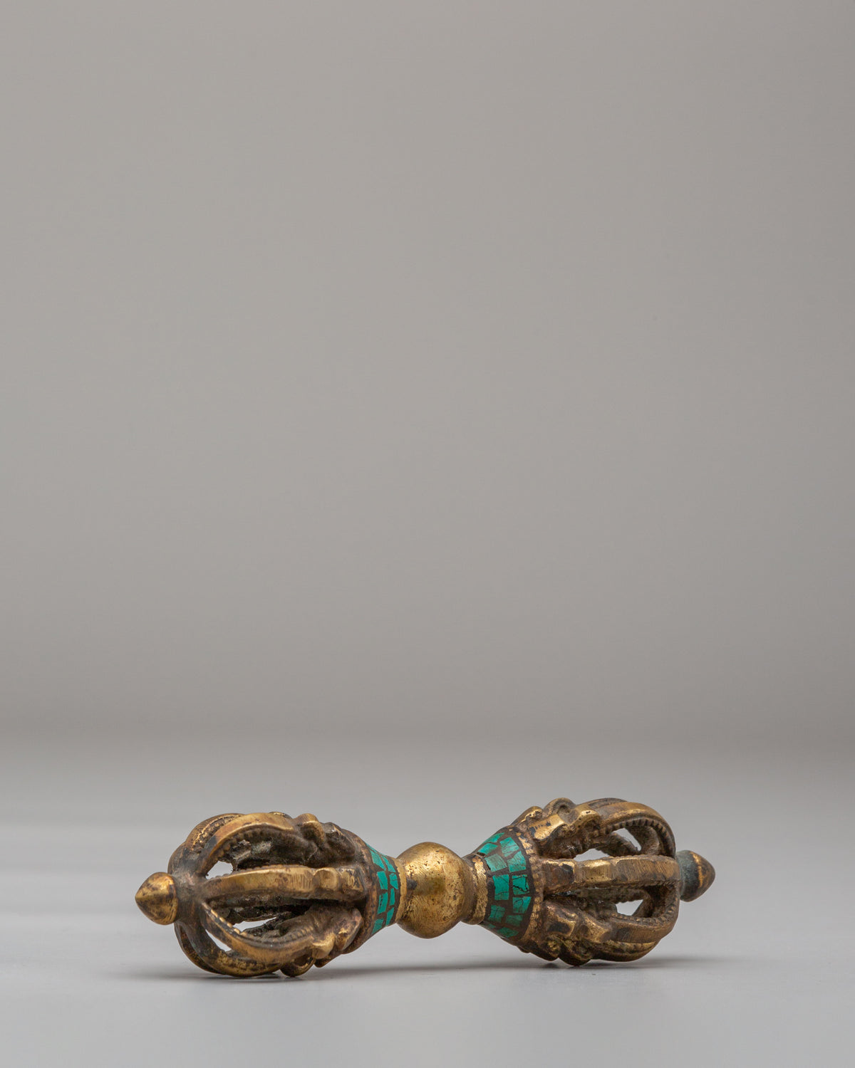 Vajra For Buddhist Ceremony | Brass Dorje Ritual Tool