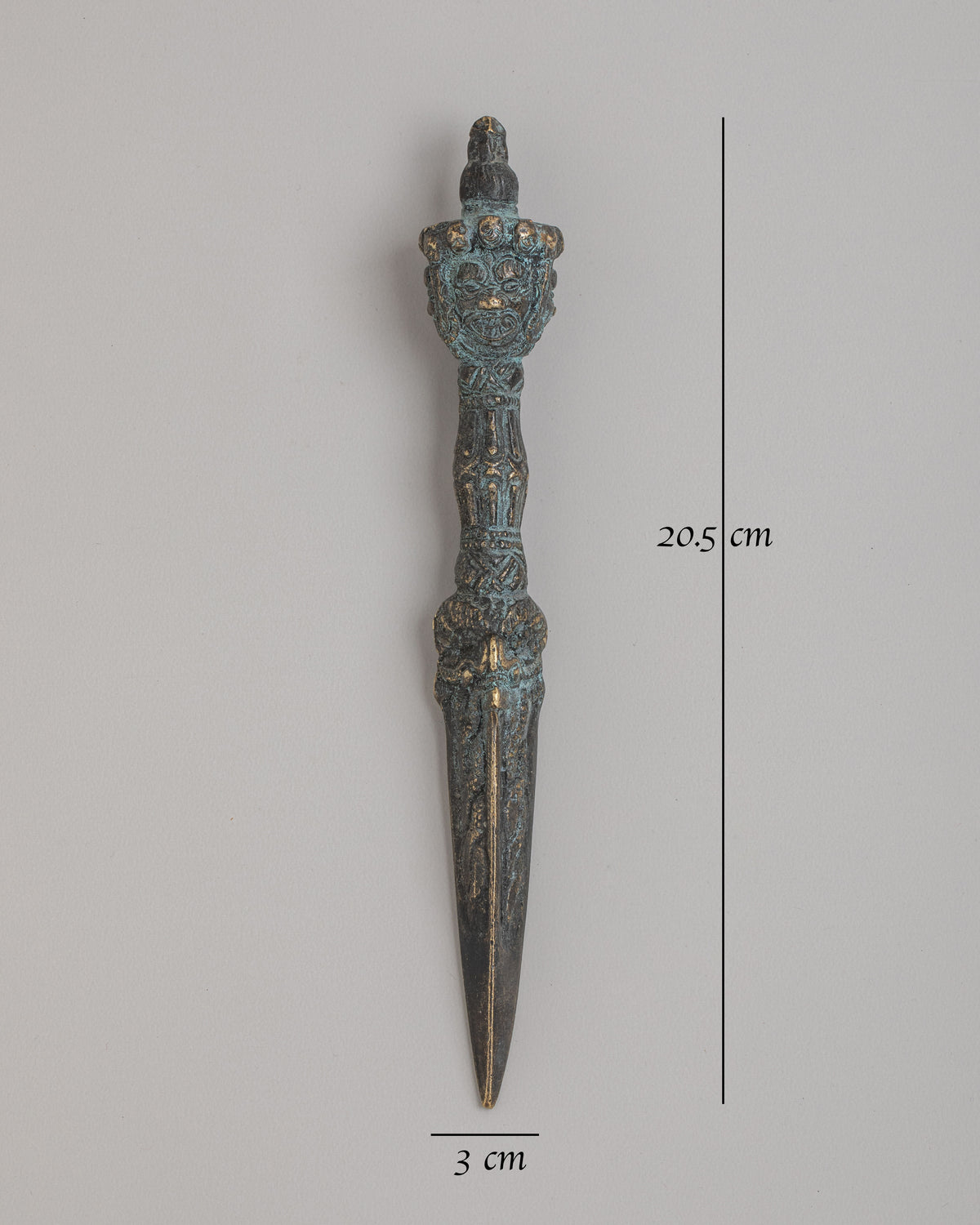 Tibetan Shrine Ritual Phurba | Sacred Buddhist Dagger