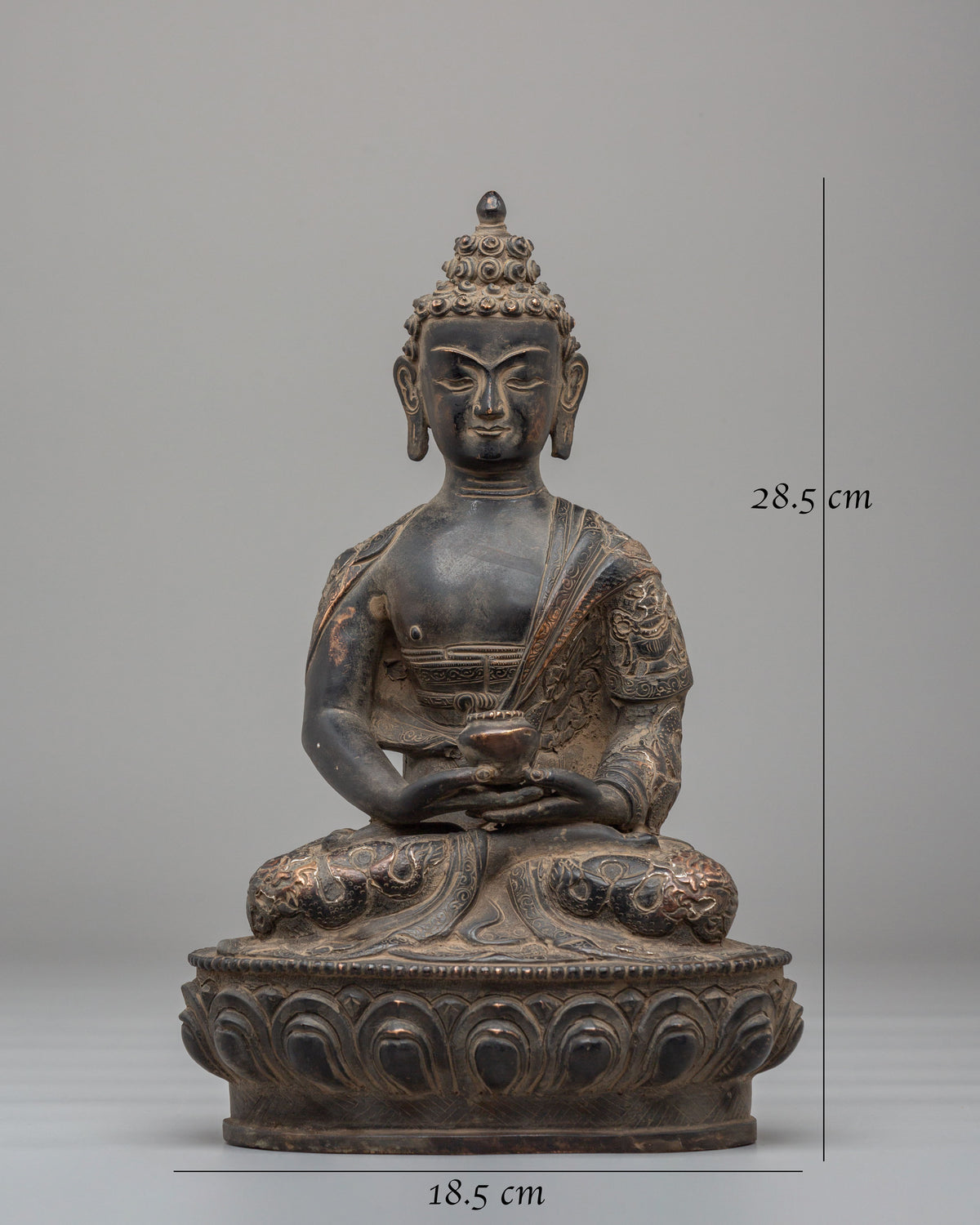 Traditional Sacred Amitabha Buddha Statue | Symbol of Infinite Light