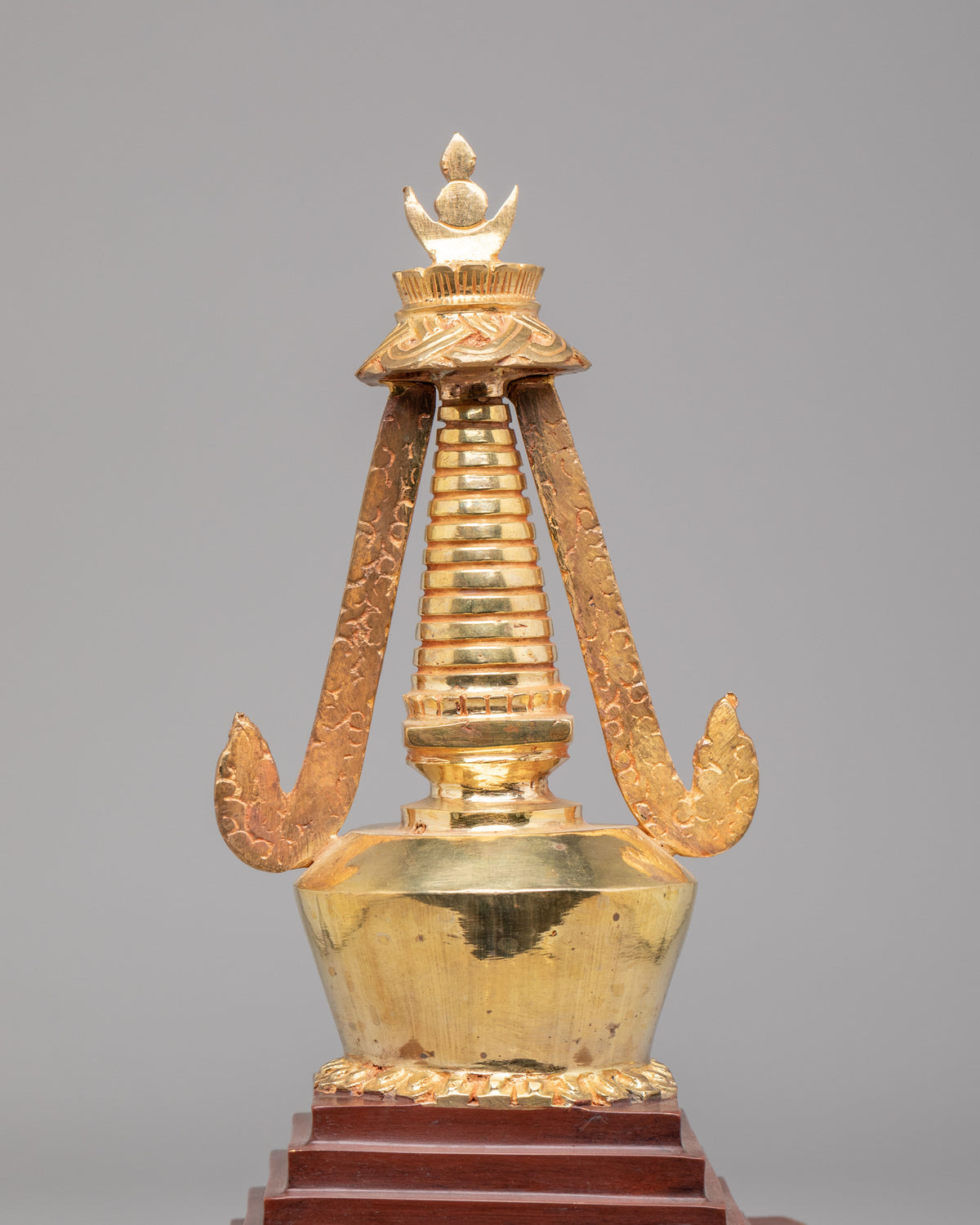 Traditional Tibetan Enlightenment Stupa | Symbol of Spiritual Awakening
