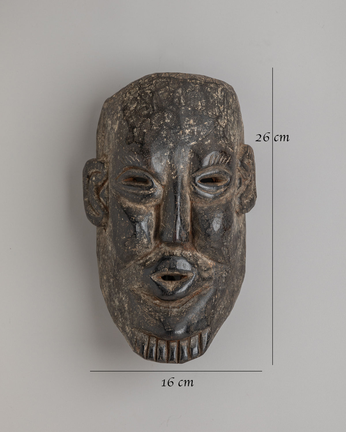 Himalayan Wall Hanging Mask | Traditional Iron Decorative Artwork