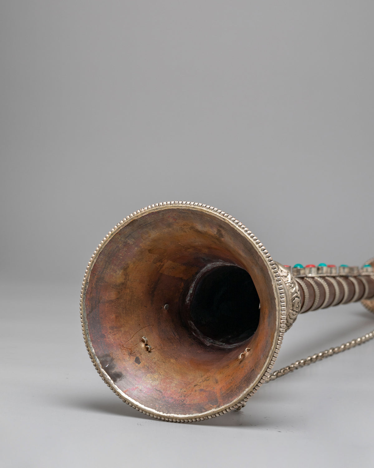 Vajrayana Gyaling Ritual Set | Sacred Tibetan Buddhist Instrument