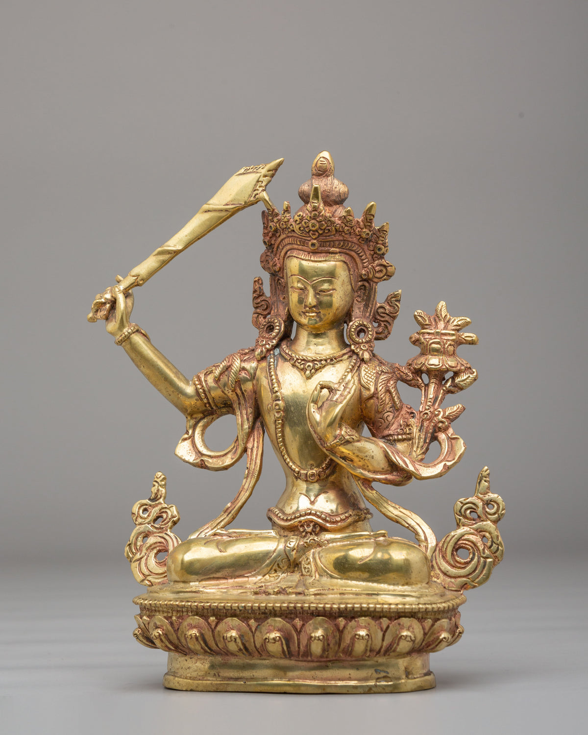 Manjushri Wisdom Bodhisattva Sculpture | A Symbol of Wisdom