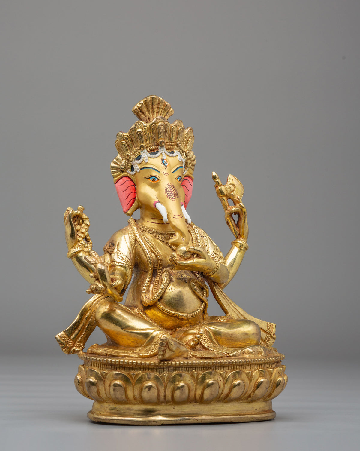 Sacred Spiritual Ganesh Altar Statue | Symbol of Wisdom and Prosperity