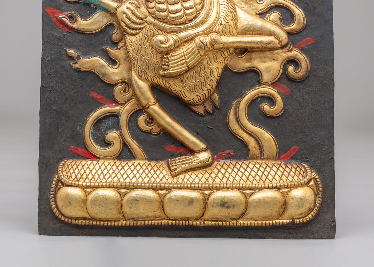 Chitti Pati Wall Hanging for Buddhist Altar | Tibetan Artwork for Meditation