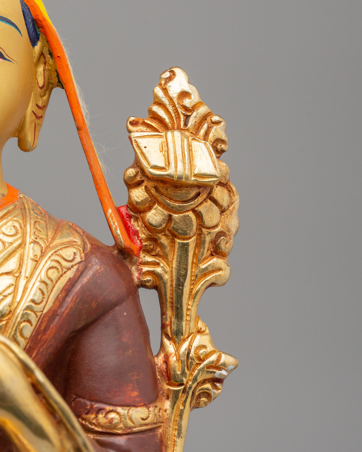 Lama Je Tsongkhapa Sculpture | Himalayan Tibetan Artwork