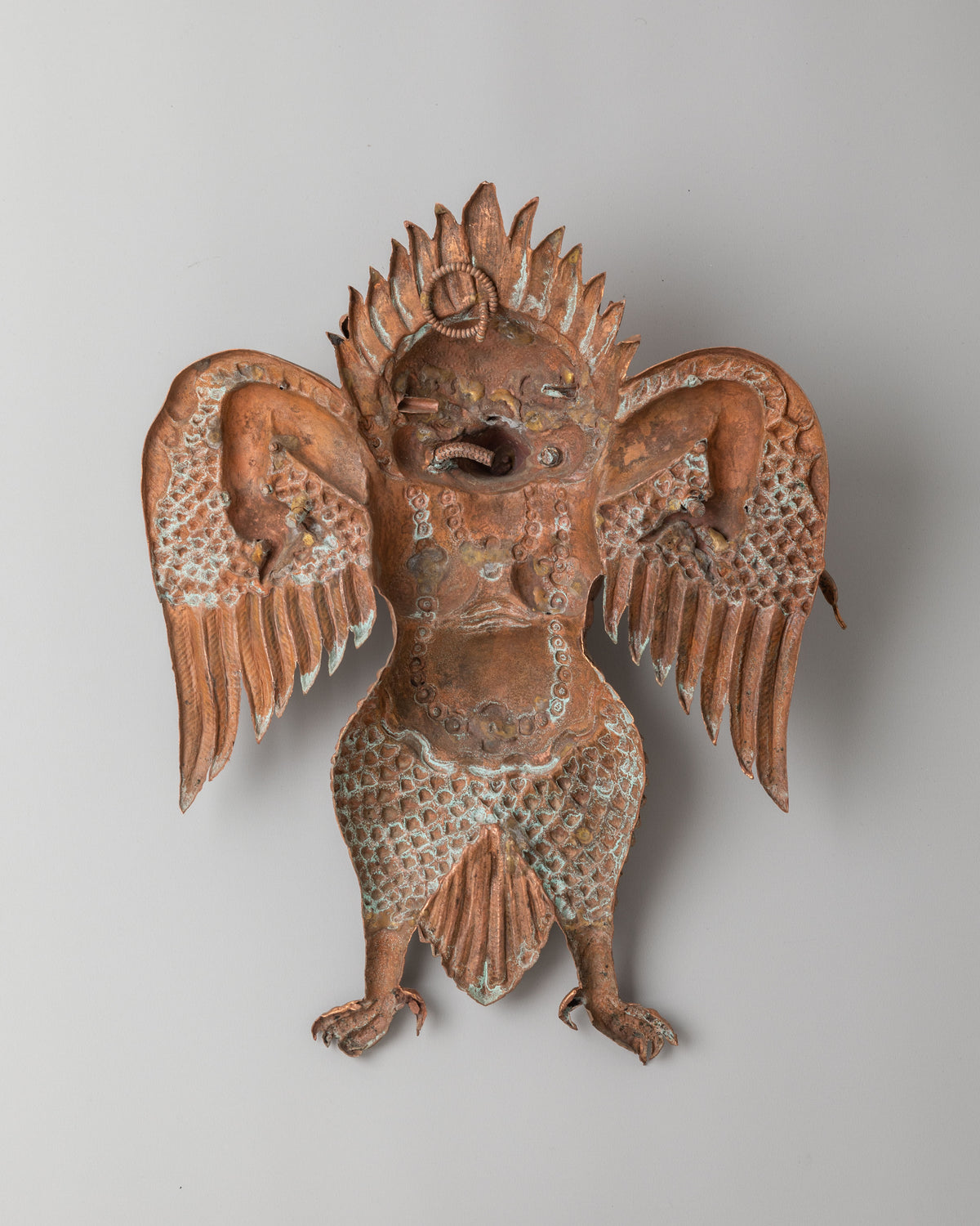 Garuda Wall Hanging for Shrine Decor | Handcrafted Spiritual Decor