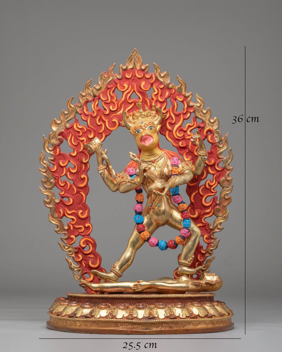 Traditional Altar Garuda Statue | Handmade Himalayan Art