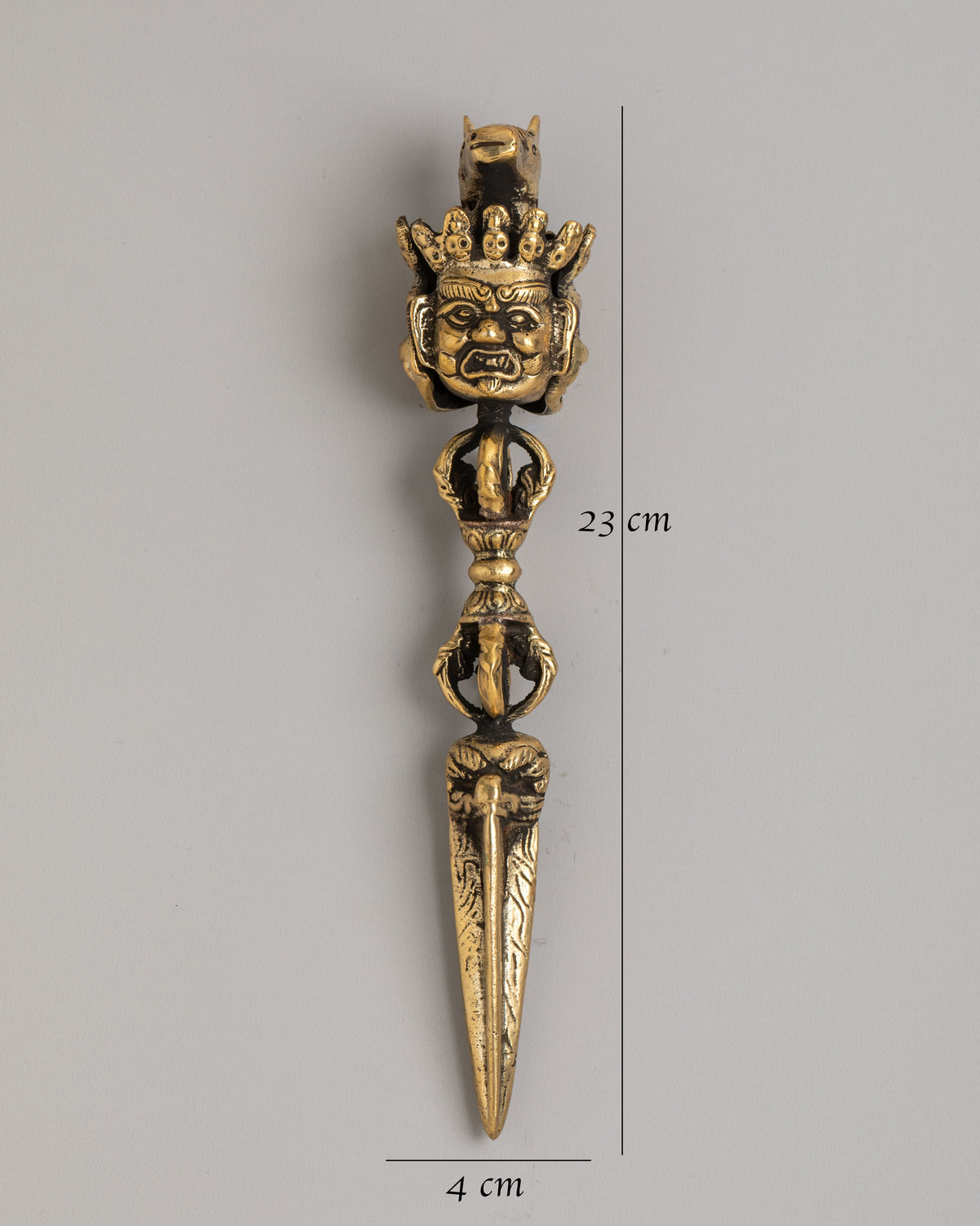 Himalayan Altar Ritual Phurba | Ceremonial Dagger for Spiritual Practices