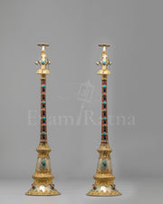 Handcrafted Tibetan Gyaling Set