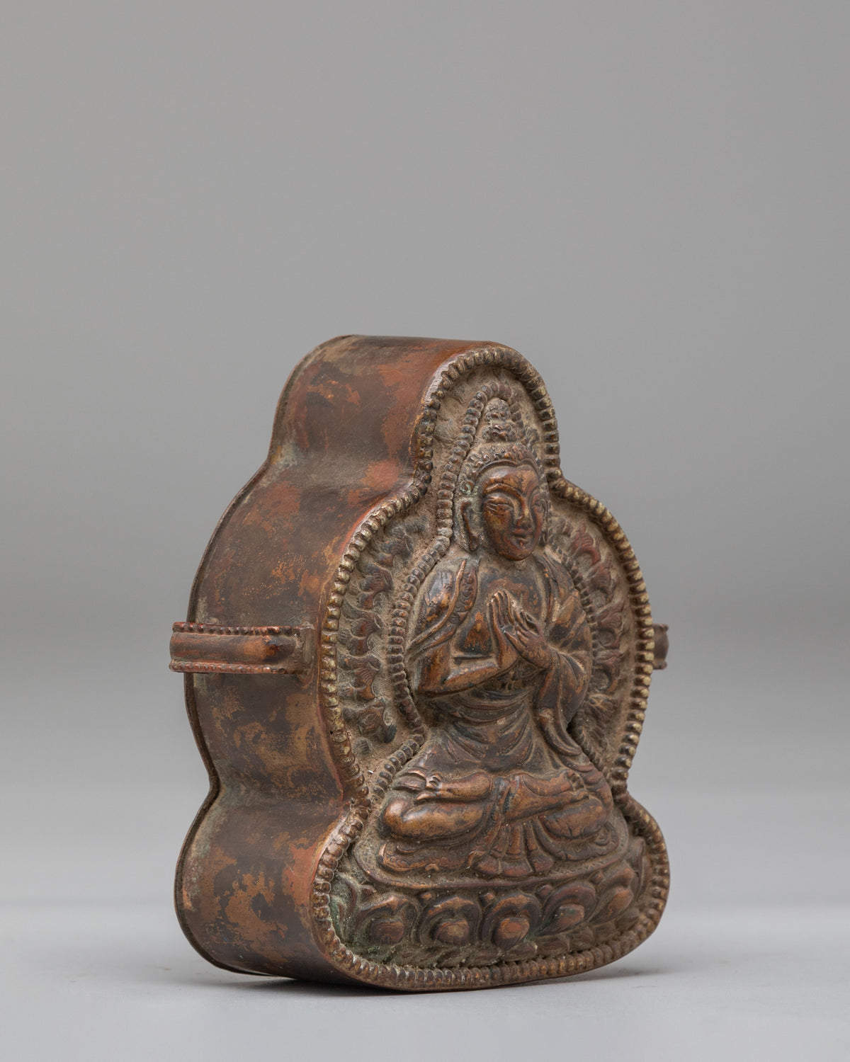 Tibetan Buddhist Vairocana Ghau Box | Perfect for Sacred Offerings