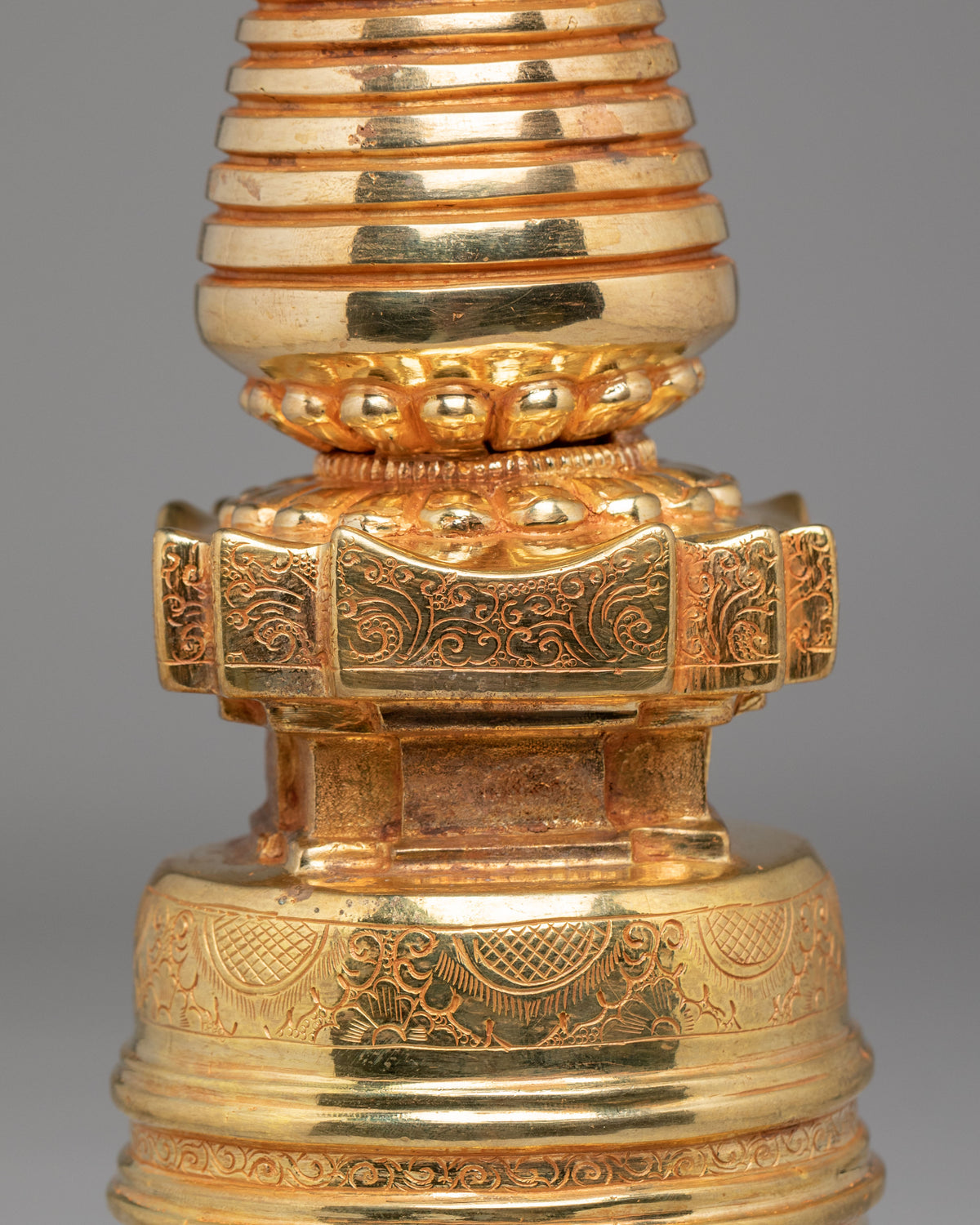 Handcrafted Kadampa Buddhist Stupa | Symbol of Enlightenment