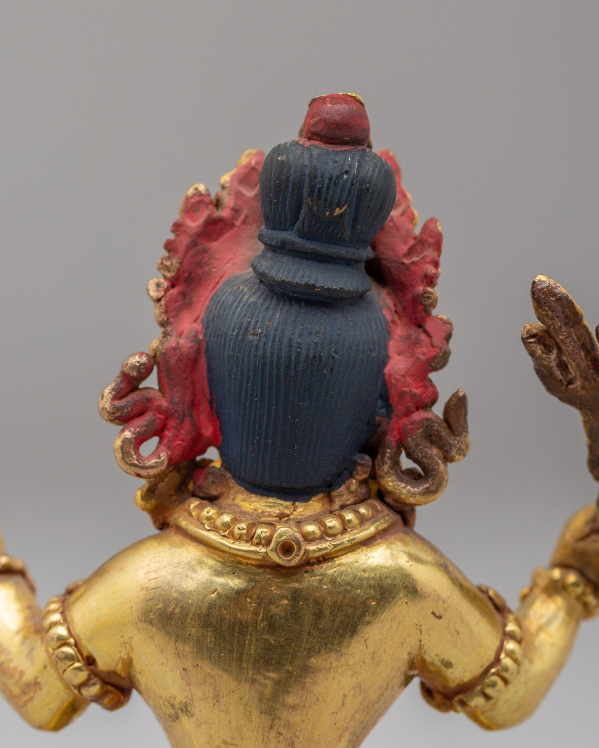 Buddhist Mahakala With Consort Statue | Wrathful Union of Wisdom