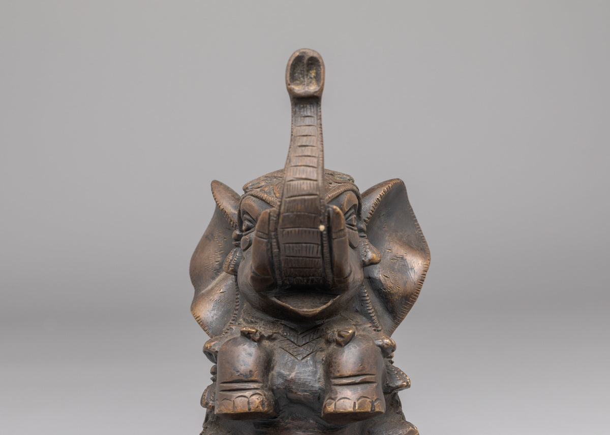 Handcrafted Elephant Sculpture Set | Spiritual Home Decor