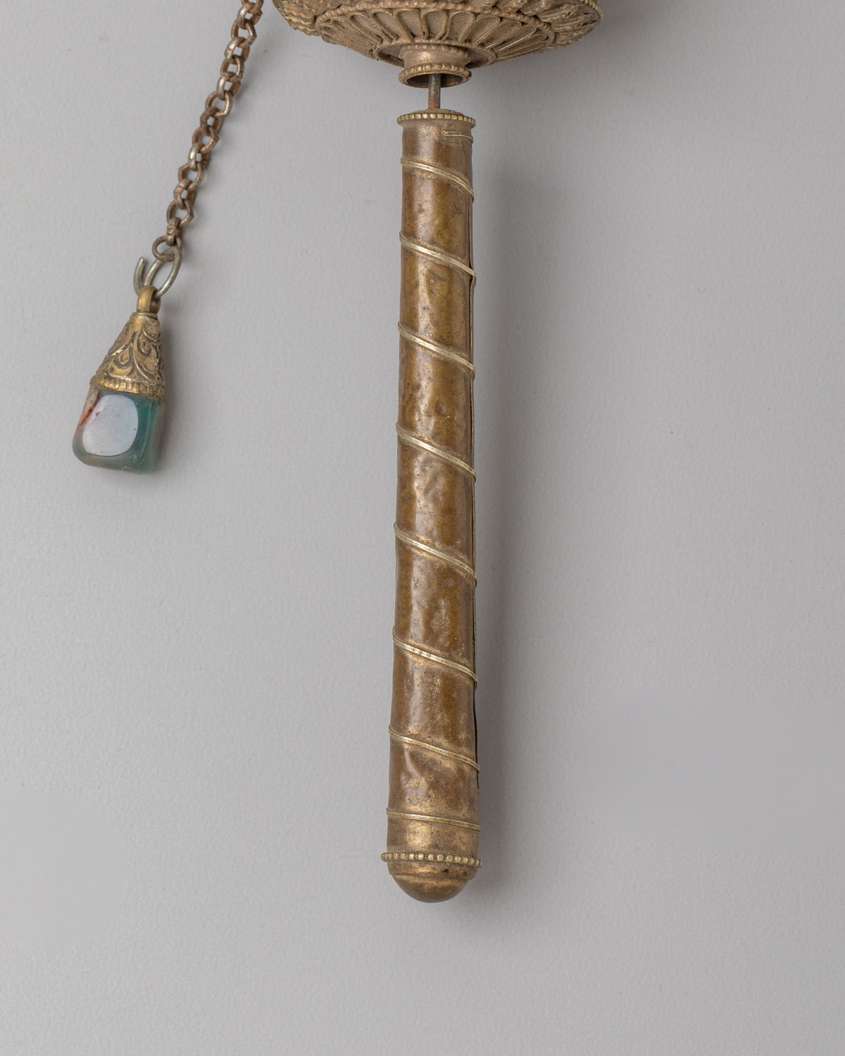 Buddhist Mani Mantra Prayer Wheel | Traditional Spiritual Decor