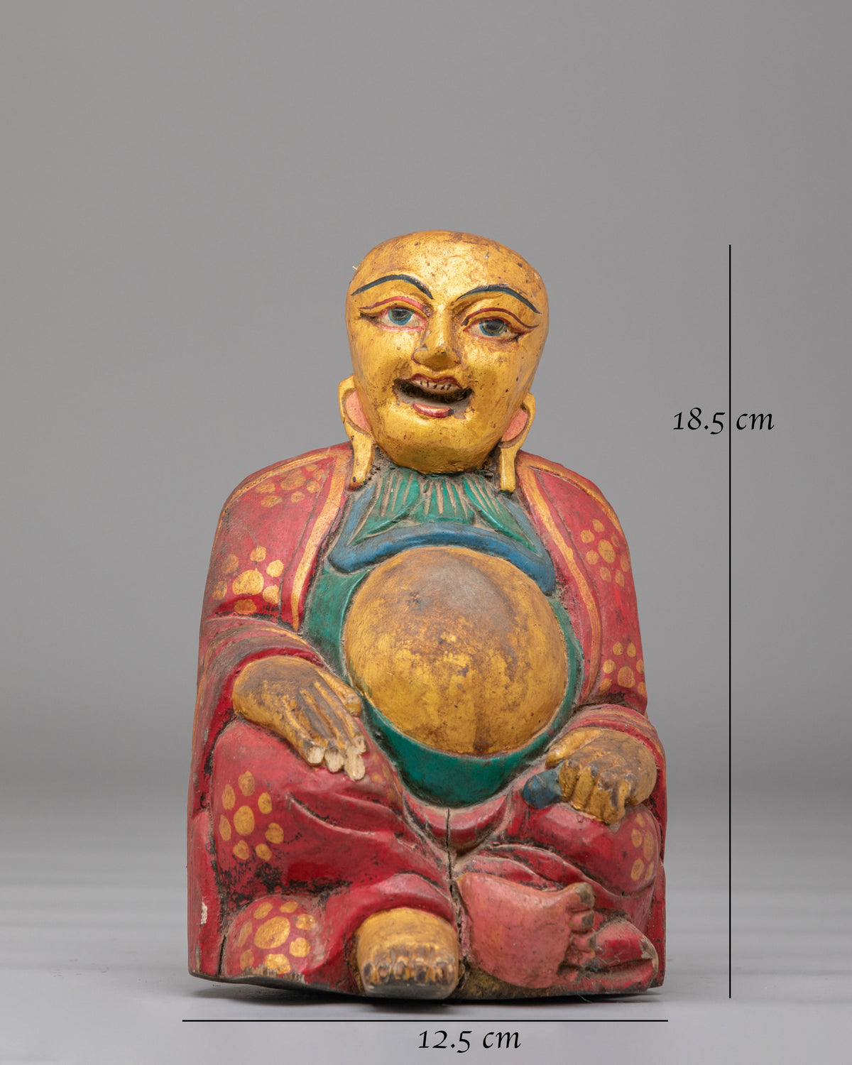 Sacred Altar Laughing Buddha Statue | Symbol for Happiness and Good Fortune