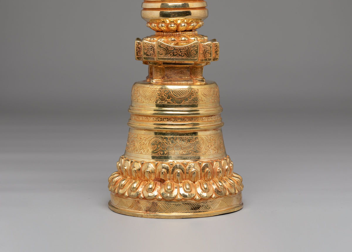 Handcrafted Kadampa Buddhist Stupa | Symbol of Enlightenment