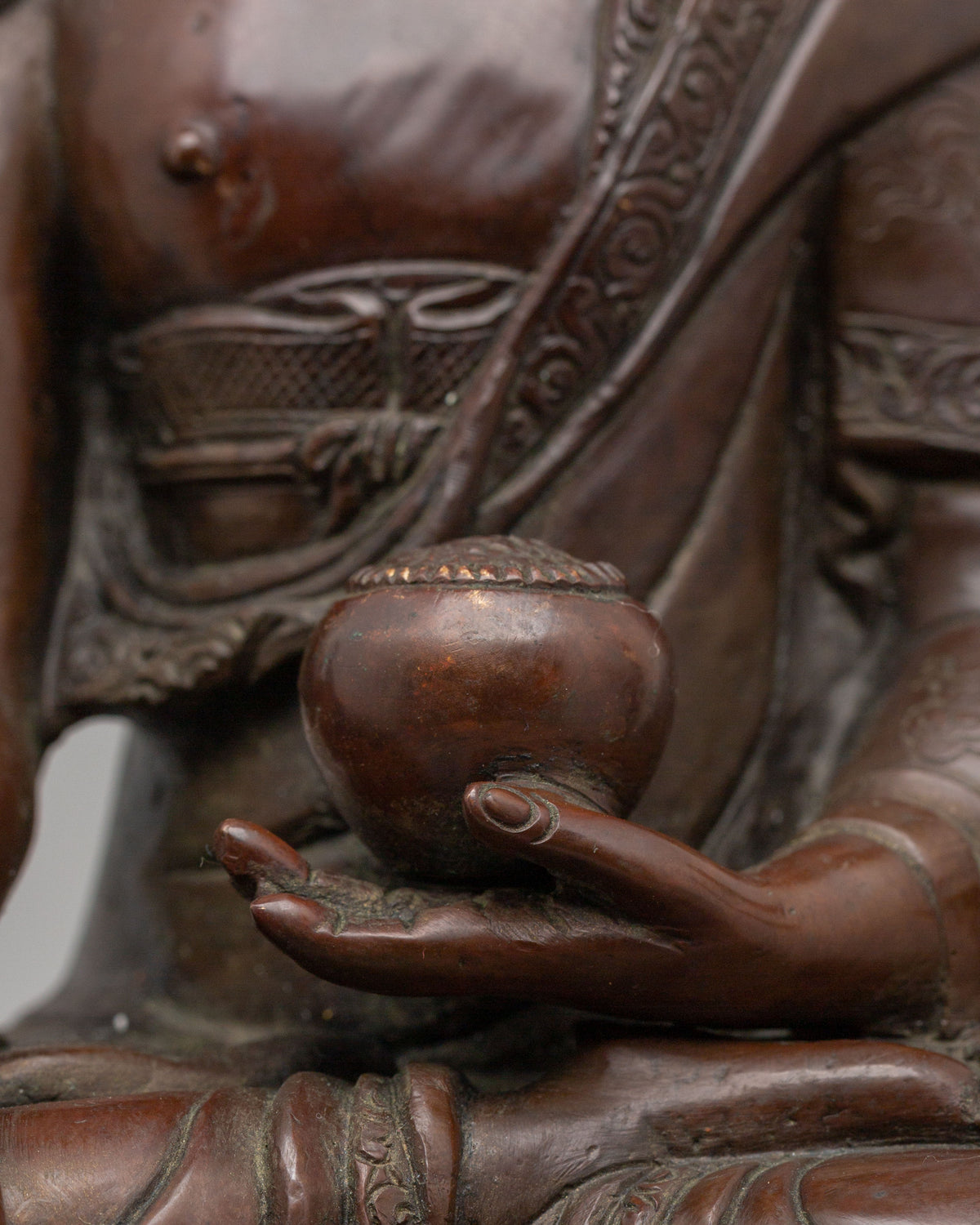 Buddha Shakyamuni with Disciples Statue | Garuda Makara Throne